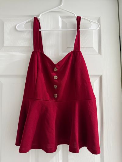 Ss Red tank top Women's - XL