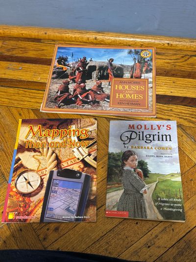 children social studies pilgrim homes books