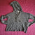 Aeropostale size S/P gray soft hooded top Women's - XS