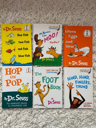 Dr Seuss NEW 6 Hardcover Books Set