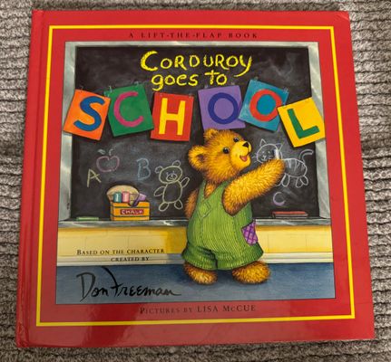 Viking- Lift the Flap Book Corduroy Goes to School
