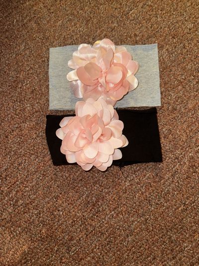 generic wide band infant bows 2 total