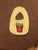 Hudson Baby yellow bib with fry slogan