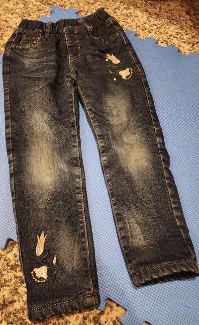 Thick warm fleece jean Thick warm fleece jean 6T/6