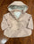 Zara baby Light pink jacket with hood 9-12 Months