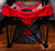Kid Co Adjustable travel seat with mat Excellent Condition Red w bag