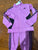 Adidas NEW never worn 2 piece purple track suit 24 Months
