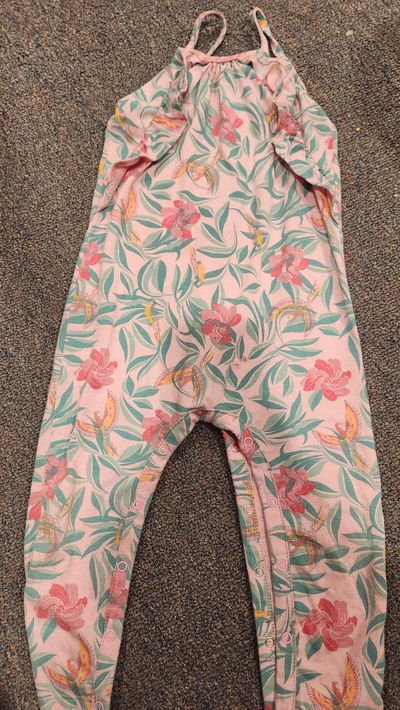 Jessica Simpson Summer romper with ruffles 24 Months
