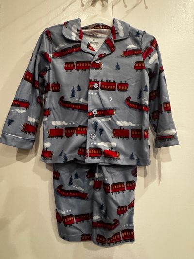 Brand new Carters 2 piece boys Train pjs. 2T Brand New Baby Boy Dinosaur Train Pajamas size 2T. 2T