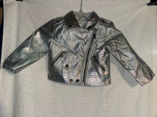 Urban Republic Metallic Bomber Jacket Size 2T Urban Republic Metallic Bomber Jacket Size 2T 2T