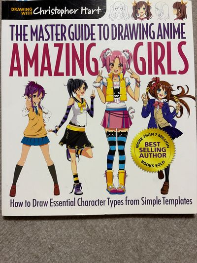 Christopher Hart NEW Guide to draw Anime Girls