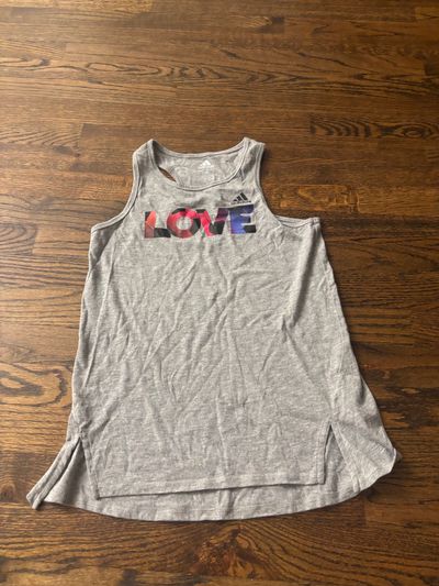 Adidas, love tank top size 14  14-16