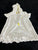 Carters White hooded Terry cloth cover-up with yellow accents 9 Months