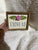 Designs by Kathy I love us small wooden sign with felt rosette