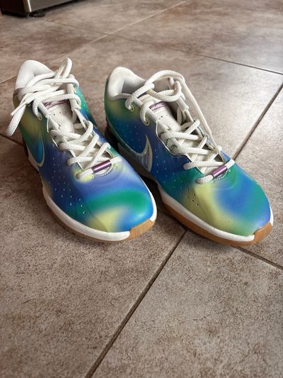 Nike LeBron XXI SE Multicolor basketball sneakers - amazing condition! 5-1/2 (Big Kid)