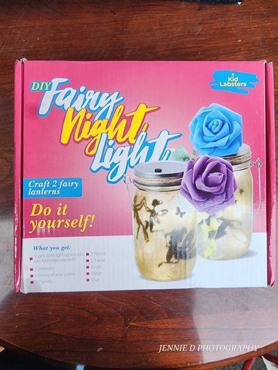 Kid Labsters New in box. DIY Fairy night lights.