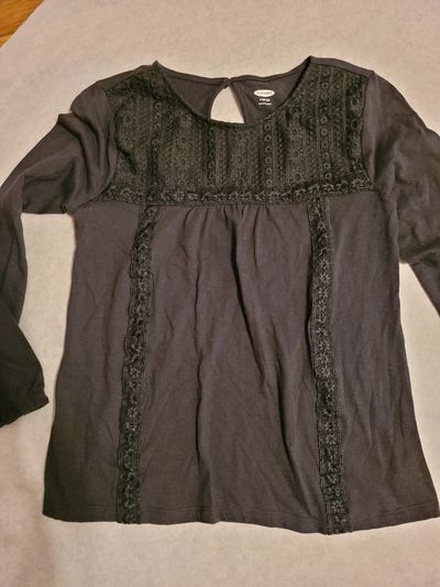 Old navy Dark gray long sleeve 10-12