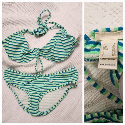 NEW DIESEL SWIMWEAR 2 pieces Women's XS 0-2