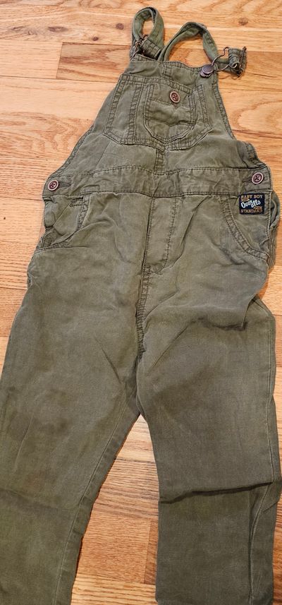 Zara Baby Boy Like New Overall with lot of pockets soft and comfortable 3T