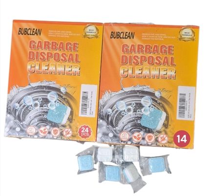 Bubclean Garbage Disposal Cleaner Box 1 unopened 25ct Box 2 opened 14ct