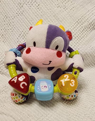 VTECH little friend cow Musical rattle toy
