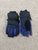 All In Motion NEW Black and Blue Boys Snow Ski Gloves size M/L