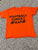 N/a Orange football turkey nap tshirt 7-8