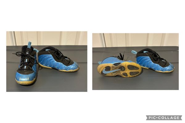 Nike Size 10c, blue, lace up shoes, some wear 10 (Lil' Kid)