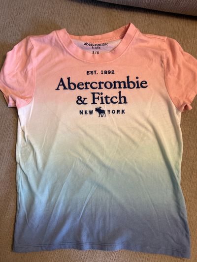 Abercrombie Mulitcolor Abercrombie logo short sleeve 5T
