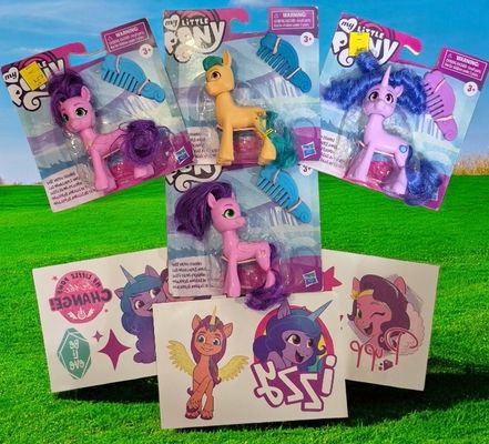 My Little Pony Figures & Tatoo Stickers New