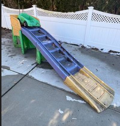 large roller coaster sun faded