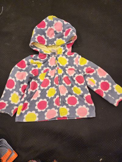 Carter floral fleece hoodie 18 Months
