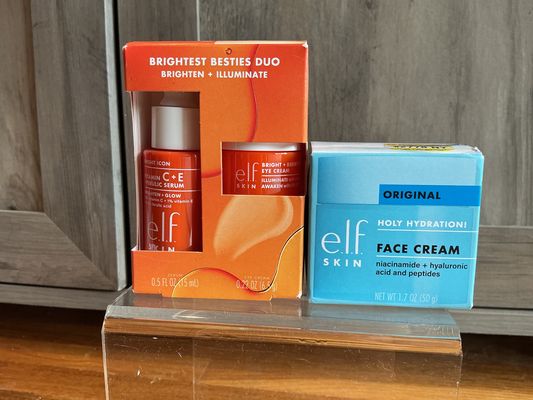 Elf - New Brightest Besties Duo vitamin C+E+ Ferulic serum and eye cream - Holy hydration face cream