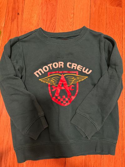 Joe boxer Motor crew sweat shirt 5T/5