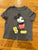 Old Navy Mickey, charcoal, gray shirt  3T