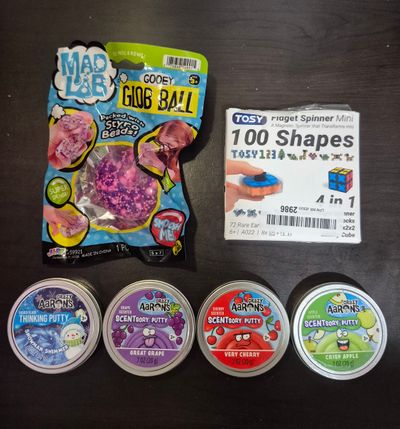 Mad Lab Squishy & Aaron's Crazy Putty & Fidget Toy New Excellent Sensory Learning Toy Collection!