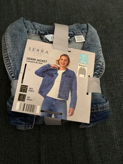 Brand new denim jacket size L  Women's - L