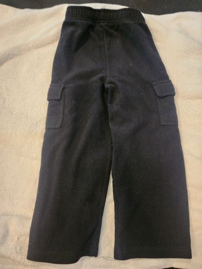 Fleece pant Black fleece pant 4T