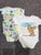 Carters NB short sleeve onesis 0-3 Months