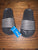 Brand new size 11/12 boys, sandals, black and whit  11 (Lil' Kid)