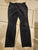 NYDJ Black Velour Pants Women's 12