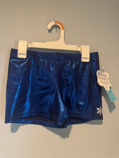 Snowflake Designs retail $24 NEW blue sparkly Adult large waist 27-29 inchs Women's - XS