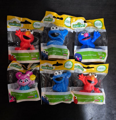 Sesame Street Friends Characters New Set of 6