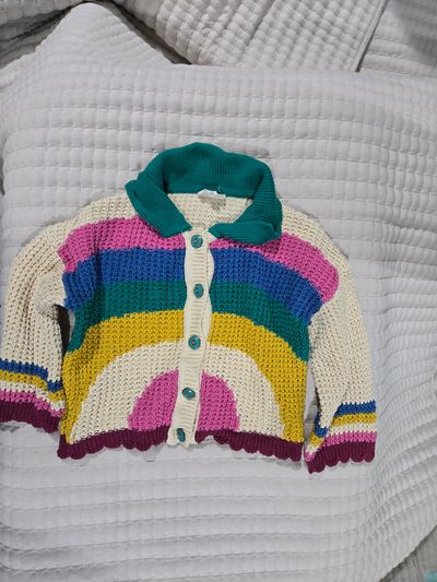 Finding Fox Tales Button down sweater 5T/5