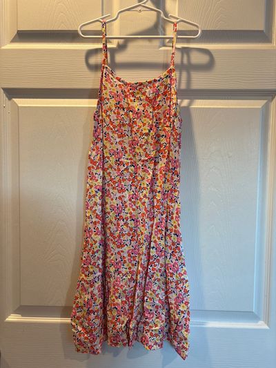 Old Navy Sleeveless floral sundress 10-12