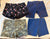 Justice, Crazy 8, Gymboree, Carters 4 pairs of shorts 6T/6