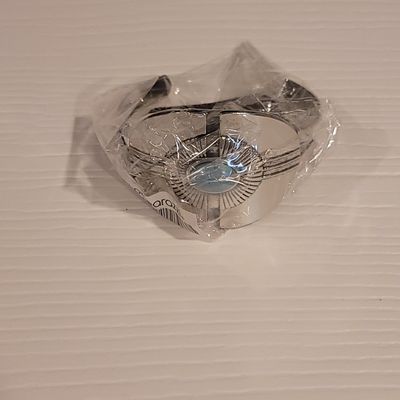 Paparazzi Statement Silver Blue Turquoise Braclet