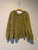 Carters Olive green l/s blouses 7-8