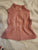 Carter Pink vest zipper in the front 24 Months