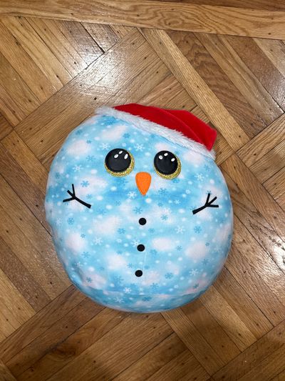 Holiday  squishmallow snowman